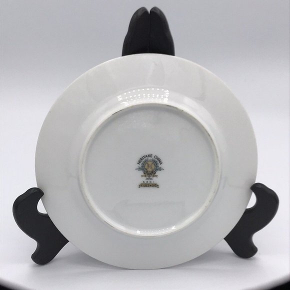 Noritake China Ridgewood 3201 Dessert Plate 6.25" Diameter Pink Roses Gold Trim - Picture 3 of 4